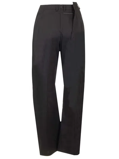 Mm6 Maison Margiela Cotton Gabardine Trousers