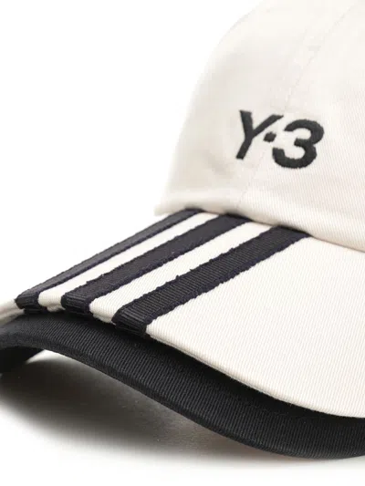 Y-3 Hats In Beige Cotton