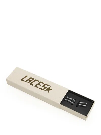 Golden Goose Cotton Laces Beauty Black