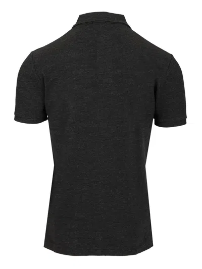 Polo Ralph Lauren Polo Pony-embroidered Polo Shirt In Black