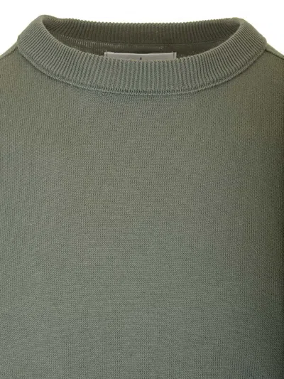 Stone Island Logoed Sweatshirt In Green