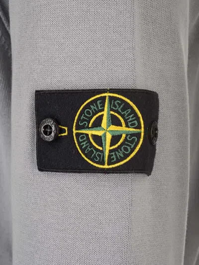 Stone Island Lightweight Wool Crew Neck Sweater With Raglan Sleeves Clothing