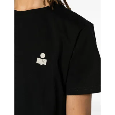 Isabel Marant Zafferh Cotton T-shirt In Black