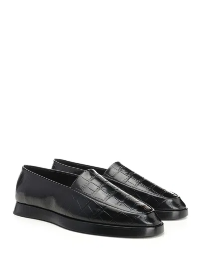 Fear Of God Crocodile-embossed Loafers