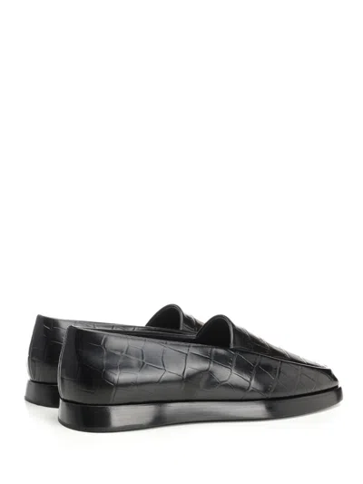 Fear Of God Crocodile-embossed Loafers