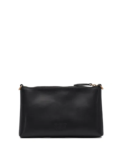 Pinko Mini One Two Three Crossbody Bag In Black