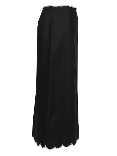 Zimmermann Crush Skirts Black