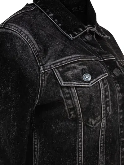 Balenciaga Denim Jacket With Laces