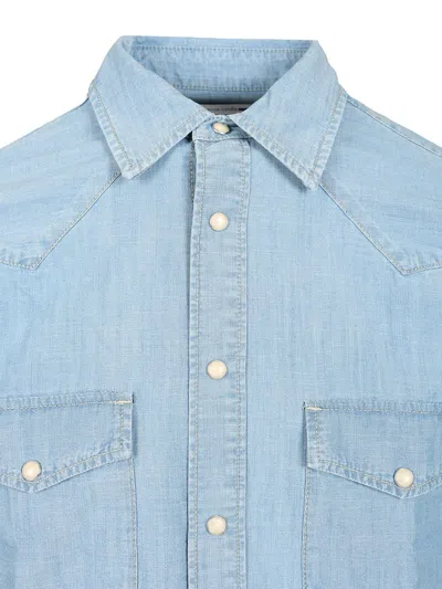 Jacob Cohen Denim Shirt Shirts Light Blue
