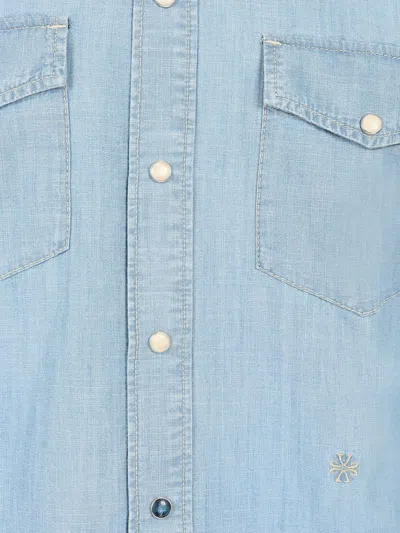 Jacob Cohen Denim Shirt Shirts Light Blue