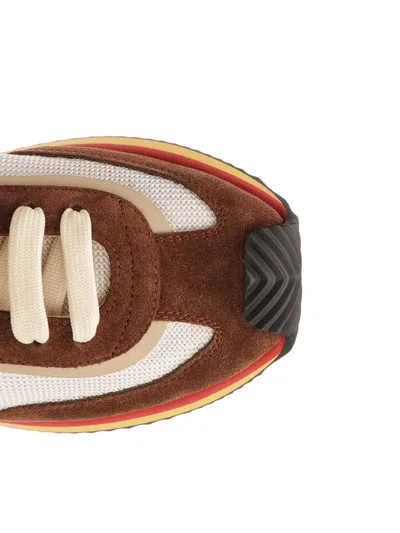 Dolce & Gabbana Mesh And Suede Dg Cushion Sneakers