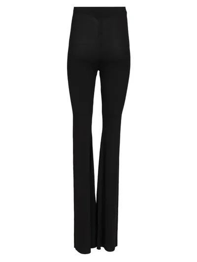 Rick Owens Black Porterville Dirt Bolan Trousers In Black