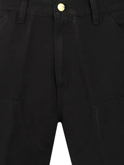 Carhartt 'drewe' Cotton Shorts In Black