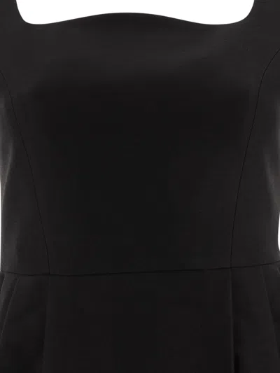 Sandbeige Dresses Black In Black