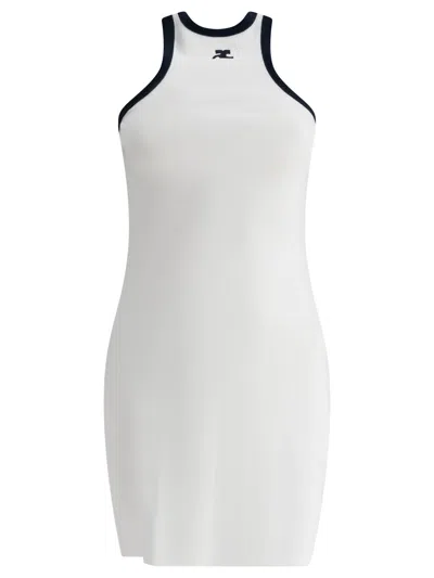 Courrèges Dresses White In White