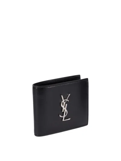 Saint Laurent East/west Wallets & Card Holders Black