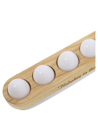 Mountain Research Eggs Boat Decorative Accessories Beige