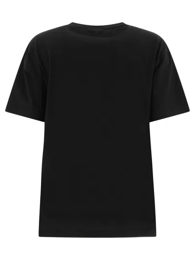 Alexander Wang Oversize Crew Neck T-shirt In Black