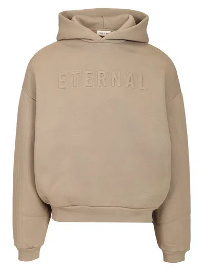 Fear Of God Hooded Cotton Blend Sweatshirt