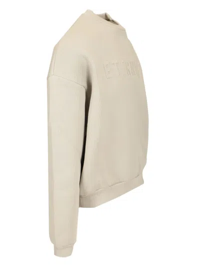 Fear Of God Brushed Cotton Eternal Sweatshirt With Embossed Print