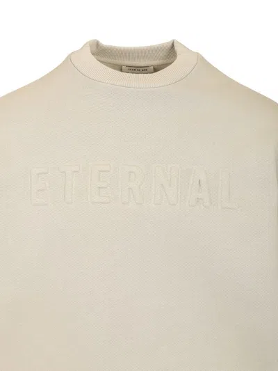 Fear Of God Brushed Cotton Eternal Sweatshirt With Embossed Print