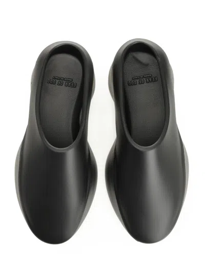 Fear Of God Runner Eva Rubber Slippers In Black