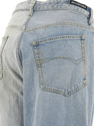 Balenciaga Fifty-fifty Jeans Light Blue