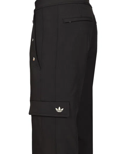 Adidas Originals X Wales Bonner Popper Trousers In Black