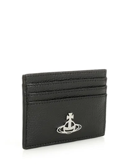 Vivienne Westwood Flat Small Leather Goods Black