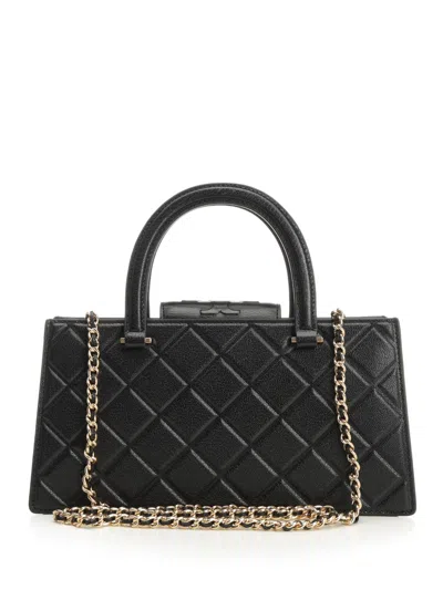 Tory Burch Fleming East-west Handbags Black