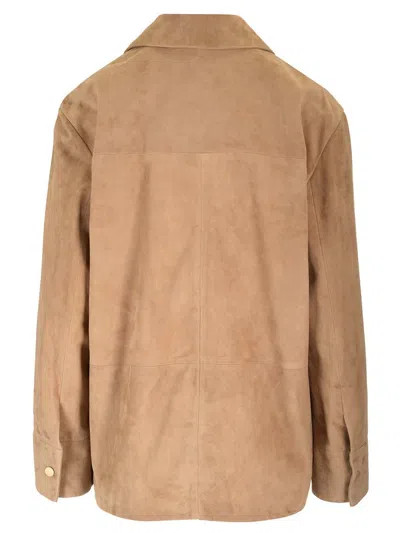 's Max Mara Fresia Suede Overshirt
