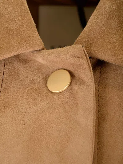 's Max Mara Fresia Suede Overshirt