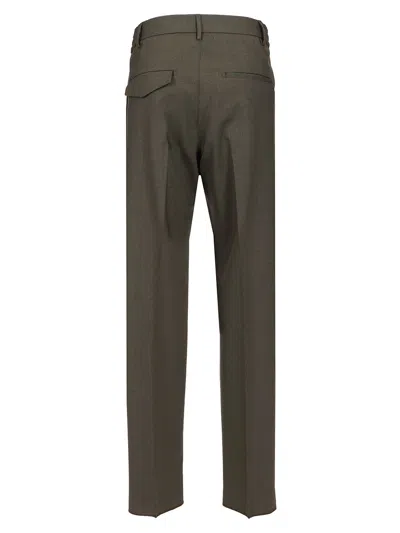 Tagliatore Garcon Con Elastico Tela Trousers Green
