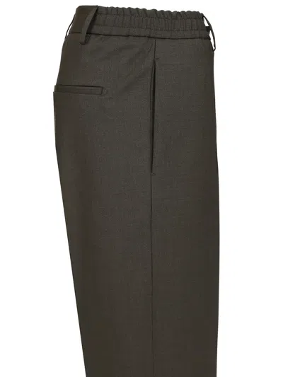 Tagliatore Garcon Con Elastico Tela Trousers Green