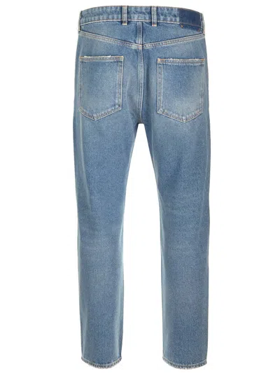 Golden Goose Golden Happy Stone Washed Jeans In Multi