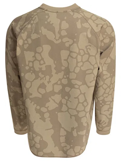 Goldwin 0 Reaction Diffusion Sweatshirts Beige In Gray