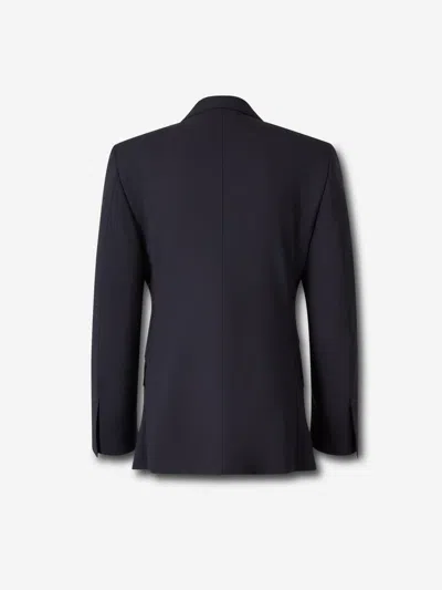 Tom Ford Plain Wool Suit In Blue