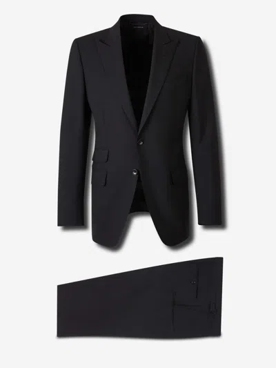 Tom Ford Plain Wool Suit
