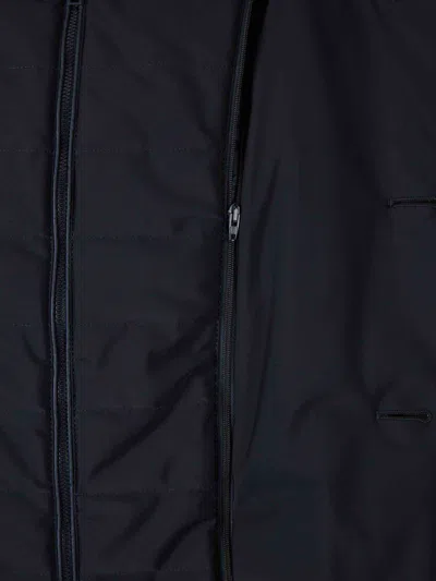 Herno Medium-length Structured Coat With Button-up Front