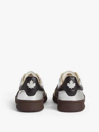 Dsquared2 Sneakers Aus Leder In Brown