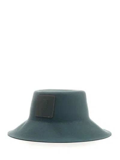 Helen Kaminski Logo Patch Felt Hat