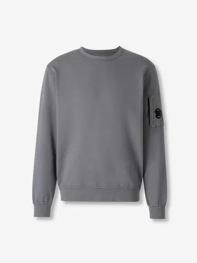 C.p. Company Cotton Sweatshirt Arm Pocket