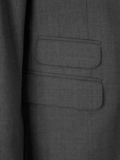 Dsquared2 Straight Wool Suit In Gray