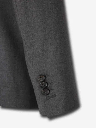 Dsquared2 Straight Wool Suit In Gray