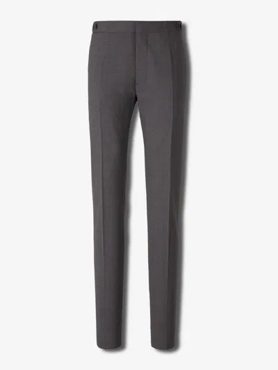 Dsquared2 Straight Wool Suit In Gray