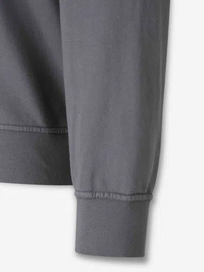 C.p. Company Cotton Sweatshirt Arm Pocket