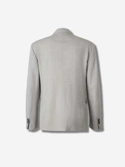 Dsquared2 Straight Wool Suit In Gray