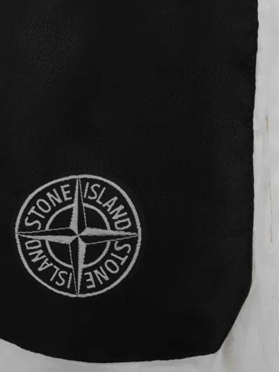 Stone Island Hooded Padded Jacket In Neutral