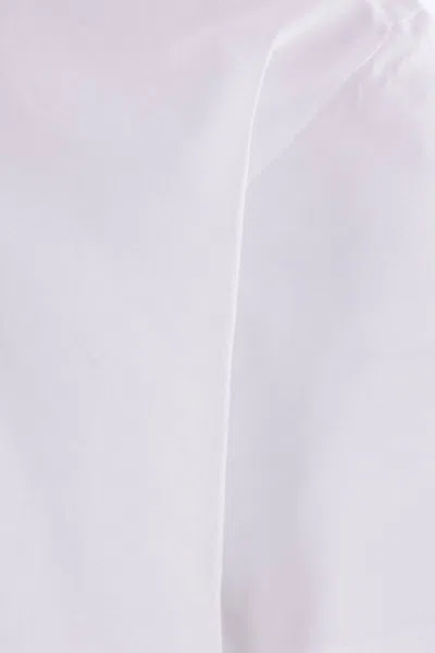 Dsquared2 White Crewneck T-shirt With Logo Lettering On The Front