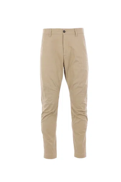 Dsquared2 Dsquared Beige Stretch Cotton Sexy Chino Pant In Brown